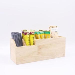 아트박스/디자인엔씨 원목 커피믹스 4구정리 디스펜서