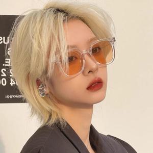 아트박스/루킹포유 네오레트로 320 틴트 선글라스 C3 투명오렌지
