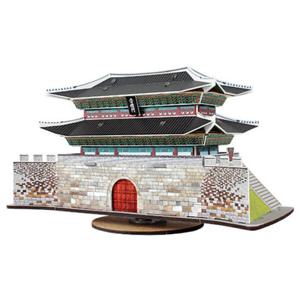 아트박스/퍼즐사랑 멜로디박스 우드락 입체퍼즐 - 영공방 숭례문