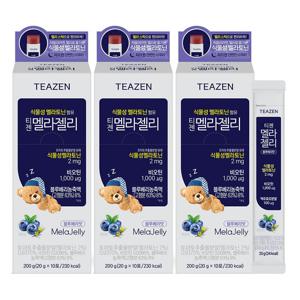 티젠 멜라젤리 블루베리맛 10스틱*3박스