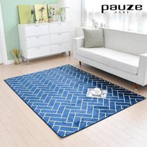 아트박스/르헤브 [파우제] 브릭 프린트 극세사 카페트(170x230)