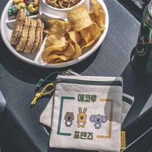 아트박스/에코루 네모 지퍼파우치