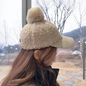 아트박스/미니멜로즈 소프트 폼폼 뽀글이 볼캡 모자 5color