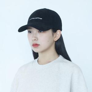 아트박스/벗딥 21AW 코듀로이 리프레쉬 코어 커브캡-블랙