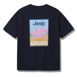 [JEEPKIDS(지프키즈)] 트래블 익스플로어 반팔티 KQ0TSU383DG