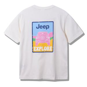 [JEEPKIDS(지프키즈)] 트래블 익스플로어 반팔티 KQ0TSU383IV