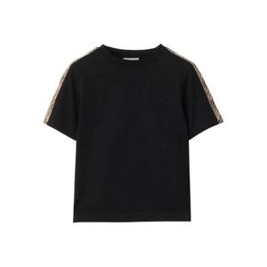 키즈 버버리 티셔츠 8108033 BLACK