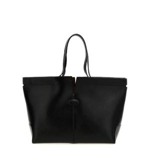 Tods 로고 디보싱 미디엄 토트백 XBWDBMA0250ROR B999 TP943212416