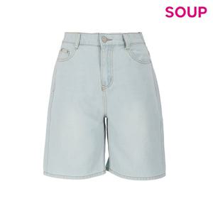[숲]인밴딩 데님 4부 팬츠 SB5DP34