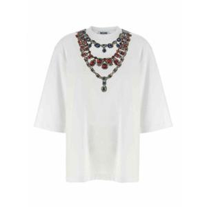 [MOSCHINO] 라프리마 여성 티셔츠 주얼 프린트 072955411001 Multicolour /8