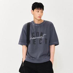 체이스컬트 HC09 피그먼트반팔맨투맨 EERK5133B0N