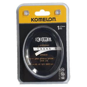 코메론 메저밴드 줄자1m(KMF10) 피트자 접착줄자 측정