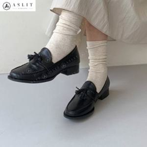 [애슬릿] 여성 데일리 클래식 키높이 가을 태슬 로퍼