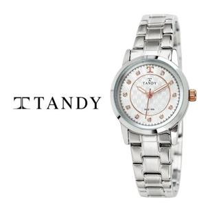 [TANDY] 탠디 시그니쳐 럭셔리 메탈 (오스트리아 스톤 식입) T-3914 로즈골드여자손목시계