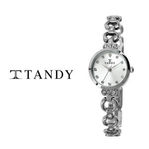 [TANDY] 탠디 럭셔리 여성용 쥬얼워치(오스트리아 스톤 식입) T-4033 실버