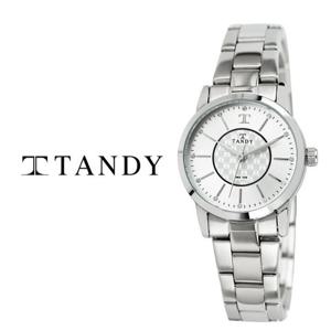 [TANDY] 탠디 시그니쳐 럭셔리 메탈 (오스트리아 스톤 식입) T-3915 실버 여자손목시계