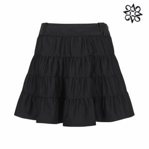 [세인트앤드류스]여성 백 밴딩 티어드 큐롯 스커트 821C3PC353_