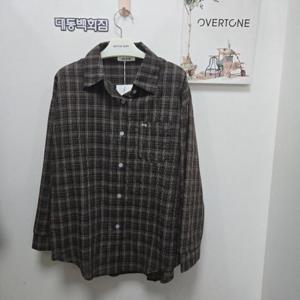 오버톤 DP01 체크셔츠 KDSI702
