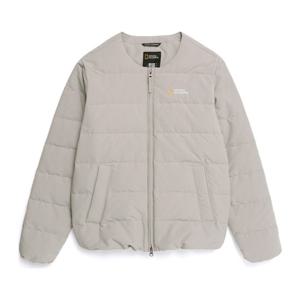 N254UDW920 헤론 U넥 경량 구스다운 점퍼 BEIGE