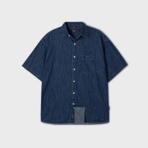 [후아유]남녀공용 Denim Short Sleeve Shirts WHYJF3791U