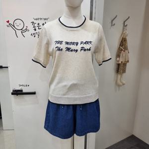 [반에이크]반에이크김천모다 네인모리반팔니트VB48KTM301ZBE_KG