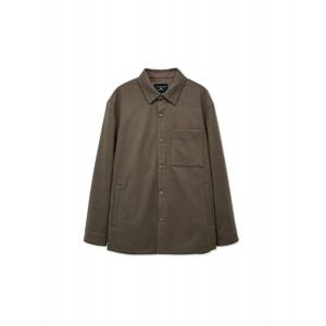 [젠틀맨스컨셉] Wool-like Jersey shirket_카키 (릴렉스핏)-0DSTC03GSK