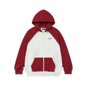 [널디] 숄더 파이핑 래글런 후디 집업 PNEF23HD01 SHOULDER PIPING RAGLAN HOODIE ZIP-UP