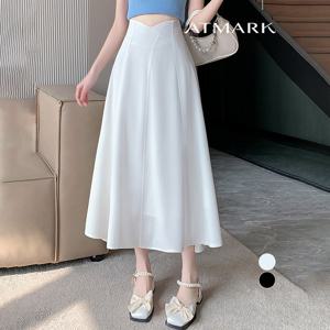 ATMARK 브이컷하이웨스트롱스커트_AA53SK030G