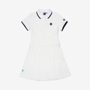 [휠라]테니스 카라 원피스  FS2OPF2362F_OWH