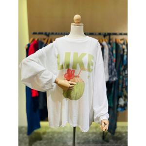 [러브앤쇼] 라이크 나염 긴팔 티셔츠 LCFHGTS02