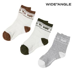 [와이드앵글] WWU25S03 여성 CO 노르딕 미들 삭스