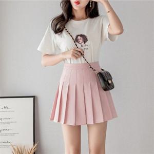 데일리 F005147 의류 플리츠 깔끔 미니스커트 테니스 골프스커트