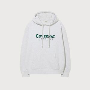 M 커버낫후드티 CQK CO2501HD01-HG 어센틱 로고 후디 Heather Gray