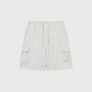 M 커버낫반바지 CQK CO2502SO07-HG 레귤러 어센틱 스웨트 카고 쇼츠 Heather Gray