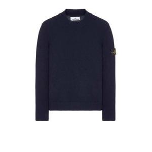 라프리마 스톤아일랜드 522B6 Geelong 울 Mock 넥 Knit Loose 핏 질롱 모크넥 니트 루