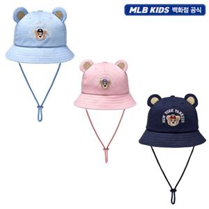 [MLB키즈] JD 모노베어 귀장식 돔햇 7AHTC025N