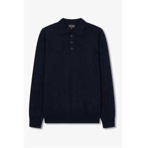 [엠포리오 아르마니][공식] EMPORIO ARMANI 남성 롱 슬리브 울 폴로 니트 A15328001-I