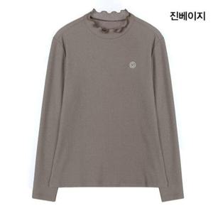 그린조이 HC12 여성 솔리드 반폴라 티셔츠 GP25KL62W(진베이지)