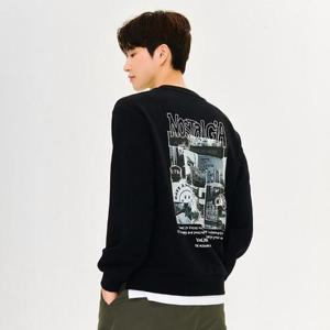 체이스커릍 HC09 남성 포토 그래픽 맨투맨 티셔츠 EERK5116B03