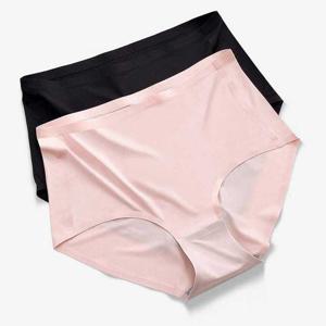 여자 여름 언더 웨어 하이웨스트 노라인 쿨링 팬티