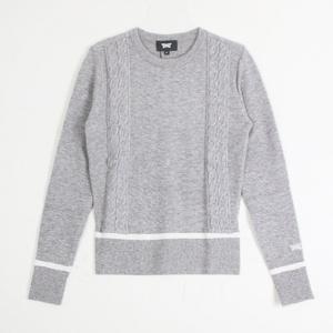 PXG골프긴팔티 UQC PIFPW4110-12 WOMEN CABLE MIXED SWEATER