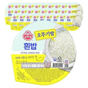 오뚜기 맛있는 오뚜기밥 흰밥 210g x 30입