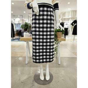 [포커스]MARIO포커스 체크 롱 스커트 FW3K7SK03275