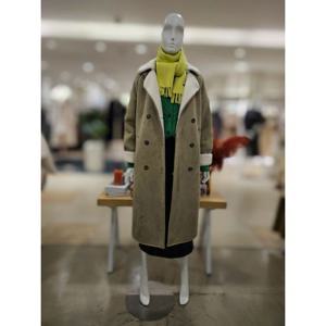 [포커스]MARIO포커스 더블 무스탕 코트 FW4K3CT31977