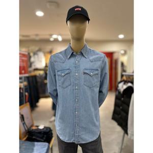[리바이스]MARIO리바이스 남성 스탠다드핏 데님 웨스턴 셔츠 (85745-74)