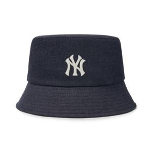 MLB모자 PQJ 3AHTD014N-50NYD 공용 베이직 데님 버킷햇