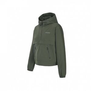 디스커버리 25FW 여성 에센셜 우븐 트레이닝 아노락 (DWTR45054DKS)