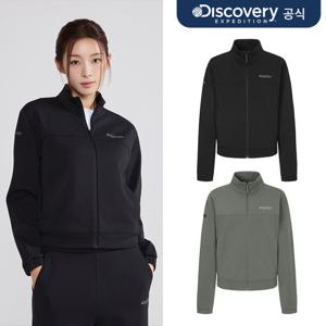 [디스커버리] 여성 소로나웜 PQ이중직 트레이닝 자켓 2종 택1  DWTR22054-SET