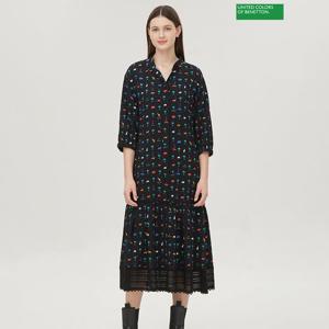 [베네통] 애니멀 원피스 BAOPA5541