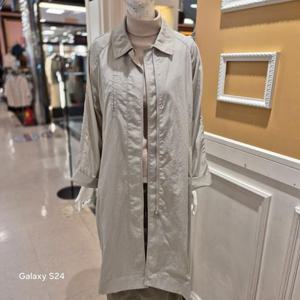 [BCBG] 올앤썬드리 봄25 뉴욕 트렌치코트 A5S1N701